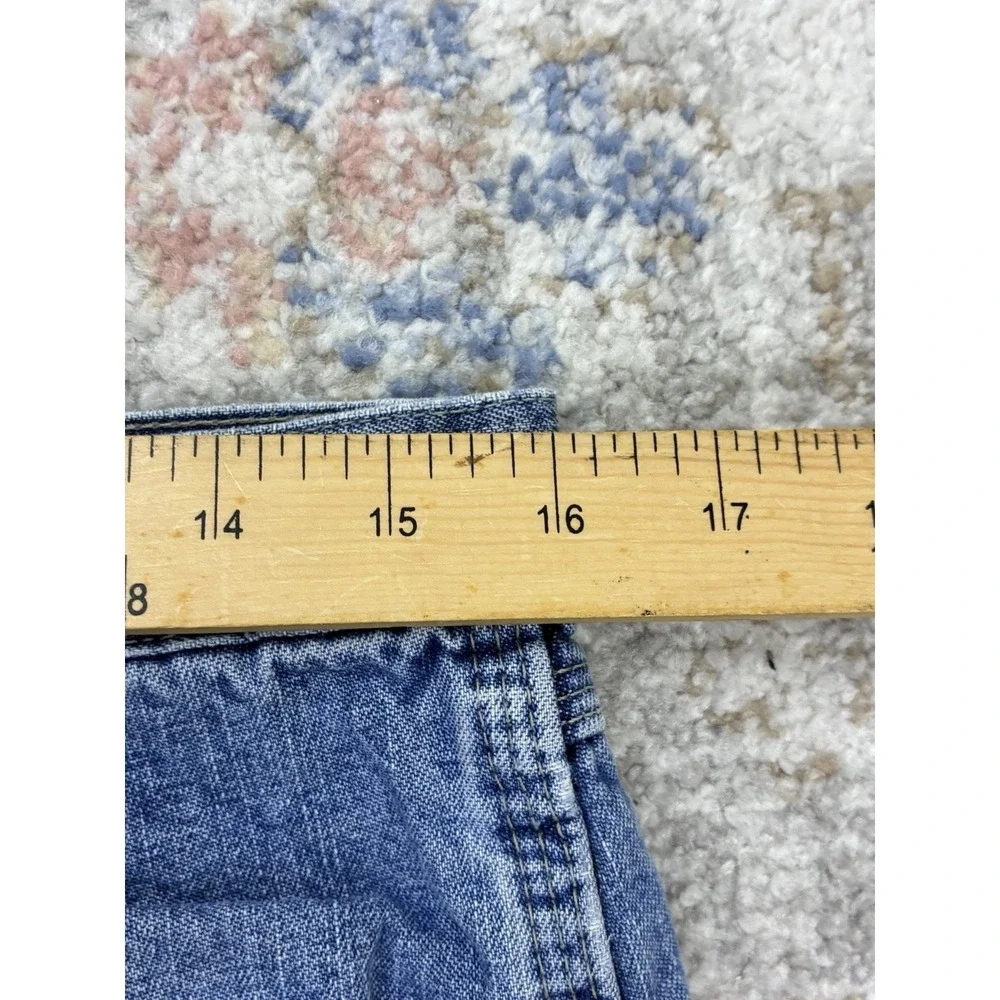 Wrangler Carpenter Denim Shorts Mens 32 Blue Baggy Jorts Y2K Skater 64WC2ZL VTG